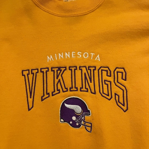 Vintage Minnesota Vikings Crewneck Sweatshirt - Picture 3 of 6